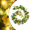 vidaXL Guirlande de No&euml;l avec lumi&egrave;res LED Vert 2,7 m PVC