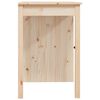 vidaXL Bureau 100x50x75 cm Bois massif de pin