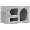 vidaXL Meuble TV Gris b&eacute;ton 60 x 35 x 40 cm Bois d'ing&eacute;nierie