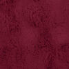 vidaXL Couverture en Fourrure de Lapin Synthétique Rouge Bordeaux
