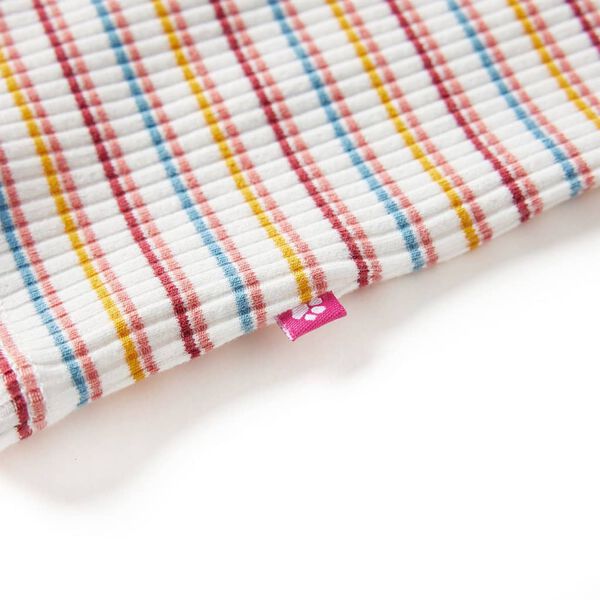 T-shirt enfants manches longues faux col roul&eacute; &eacute;cru 104