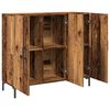 vidaXL Buffet vieux bois 90x34x80 cm bois d'ingénierie