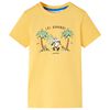 T-shirt pour enfants ocre clair 128