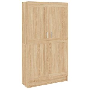vidaXL Biblioth&egrave;que Ch&ecirc;ne sonoma 82,5x30,5x150 cm Bois d&rsquo;ing&eacute;nierie