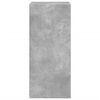 vidaXL Buffet gris béton 50x41x93 cm bois d'ingénierie