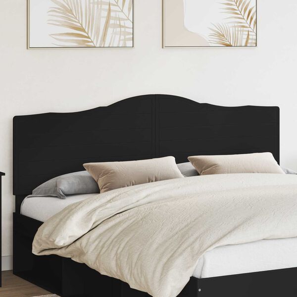 vidaXL T&ecirc;te de lit Ch&ecirc;ne noir 100 cm Bois d'ing&eacute;nierie