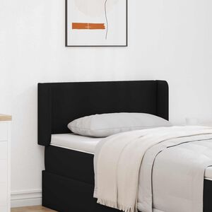 vidaXL Oreille de t&ecirc;te de lit Noir 40,5 x 40,5 x 4 cm PVC