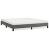 vidaXL Cadre de lit sans matelas gris 160x200 cm similicuir