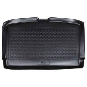 vidaXL Tapis de coffre Noir compatible avec VW POLO TPE