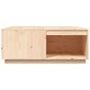 vidaXL Table basse 100x101x40,5 cm Bois massif de pin