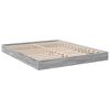 vidaXL Cadre de lit sans matelas sonoma gris 160x200cm bois ing&eacute;nierie