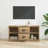 vidaXL Meuble TV Ch&ecirc;ne artisanal 99,5 x 35,5 x 48 cm Bois d'ing&eacute;nierie