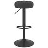 vidaXL Tabourets de bar lot de 2 noir velours