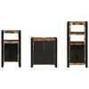 vidaXL Ensemble de mobilier de salle de bain 3 pcs Bois Recyclé Solide