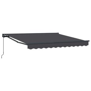 vidaXL Cadre d'auvent Anthracite 300 x 250 cm