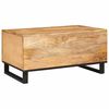 vidaXL Table basse Naturel 80 x 50 x 40 cm Bois de mangue massif