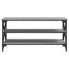 vidaXL Meuble TV Sonoma gris 100x40x50 cm Bois d'ingénierie