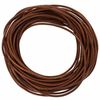 vidaXL Corde en Cuir Marron Clair Ø2,5 mm x 50 m Cuir