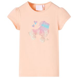 T-shirt pour enfants orange clair 104