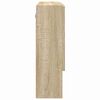 vidaXL Armoire Miroir Ch&ecirc;ne Sonoma 80 x 17 x 55 cm Bois d'ing&eacute;nierie
