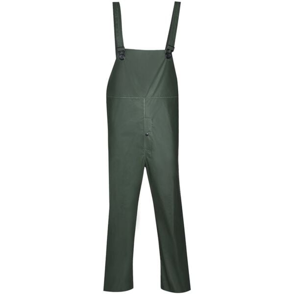 vidaXL Combinaison de pluie imperm&eacute;able 2 pcs avec capuche vert XL