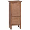 vidaXL Support de Plante Marron 36 x 25 x 80 cm Bois d'Acajou