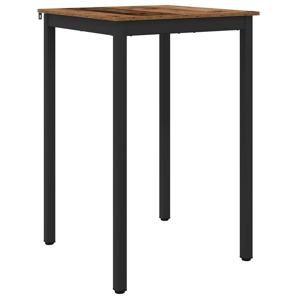 vidaXL Table de bar debout Bois d'ing&eacute;nierie