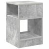vidaXL Table d'appoint 2 pcs Gris b&eacute;ton 30,5 x 30 x 45 cm