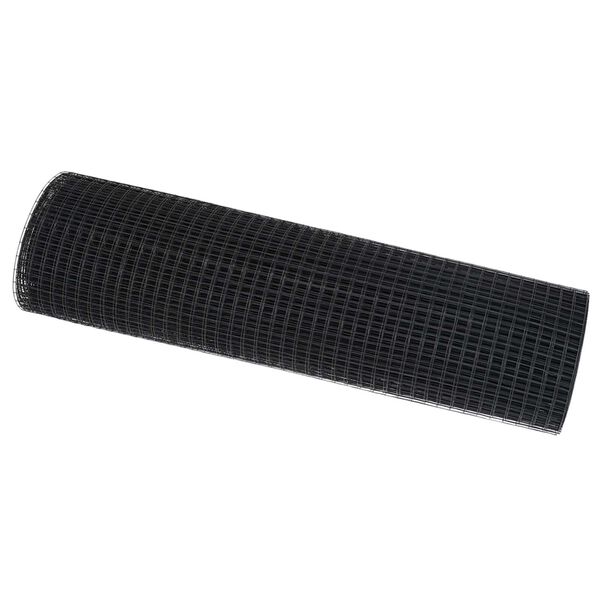 vidaXL Clôture en fil soudé Gris 0.6 x 50 m Acier