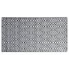 vidaXL Tapis d'extérieur ARAKIL Blanc et noir 190x290 cm PP