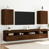 vidaXL Meubles TV muraux 2 pcs ch&ecirc;ne marron 40,5x30x60 cm