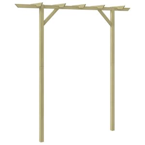 vidaXL Pergola de jardin 205 x 40 x 203 cm Bois