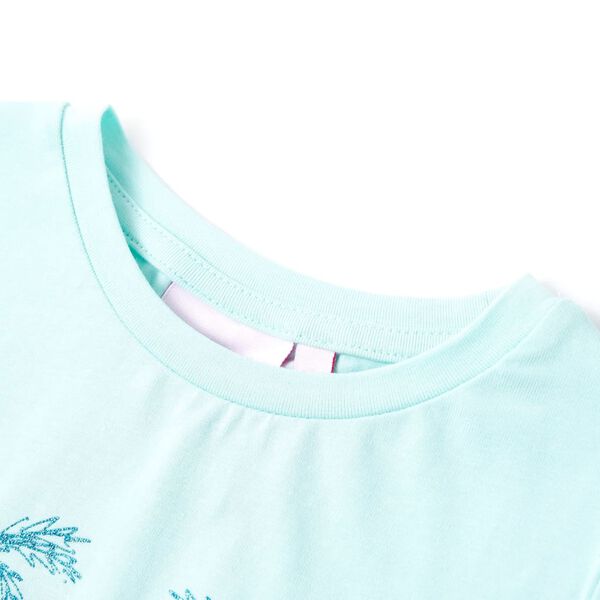 T-shirt pour enfants aqua clair 140