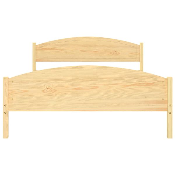 vidaXL Cadre de lit sans matelas bois massif de pin 160x200 cm