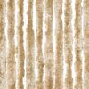 vidaXL Rideau anti-mouches beige 100x200 cm chenille