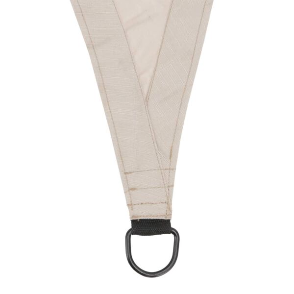 Livin'outdoor Tissu d'ombrage Polyester Triangle 3x2,5x2,5 m Taupe
