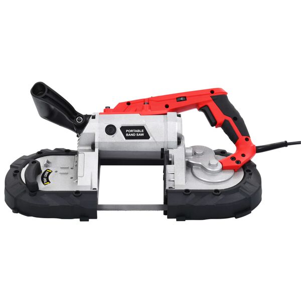 vidaXL Scie &agrave; ruban avec mallette portable Acier