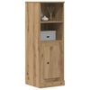 vidaXL Buffet haut chêne artisanal 36x35,5x103,5 cm bois d'ingénierie