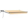 vidaXL Store r&eacute;tractable manuel avec LEDs 3,5 x 2,5 m