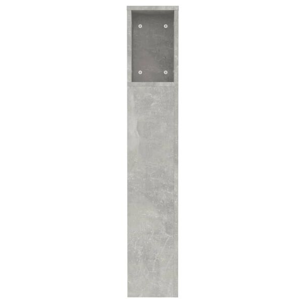 Tête De Lit Avec Rangement VidaXL - 5 Compartiments - Chêne Sonoma 120x102 Cm