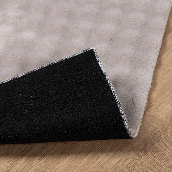 vidaXL Tapis de surface Carr&eacute; HUARTE Sable 120 x 120 cm Polyester