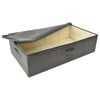 vidaXL Bo&icirc;tes de rangement 2 pcs Tissu 70x40x18 cm Anthracite