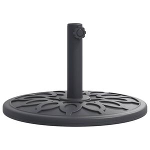 vidaXL Base de parasol pour m&acirc;ts &Oslash;38 / 48 mm 12 kg rond