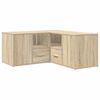 vidaXL Armoire d'angle ch&ecirc;ne sonoma 160x40x45 cm bois d&rsquo;ing&eacute;nierie