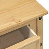 vidaXL Table console « Corona » 114 x 34,5 x 73 cm Bois de pin massif