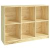 vidaXL Biblioth&egrave;que 104x33x76 cm bois de pin massif