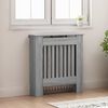vidaXL Cache-Radiateur Gris Sonoma 78 x 19 x 81,5 cm Bois d'ing&eacute;nierie