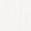 vidaXL Canap&eacute;s centraux de jardin 2 pcs blanc bois de pin massif