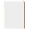 vidaXL Armoire suspendue 2 pcs Ch&ecirc;ne Artisan et Blanc 30 x 31 x 40 cm