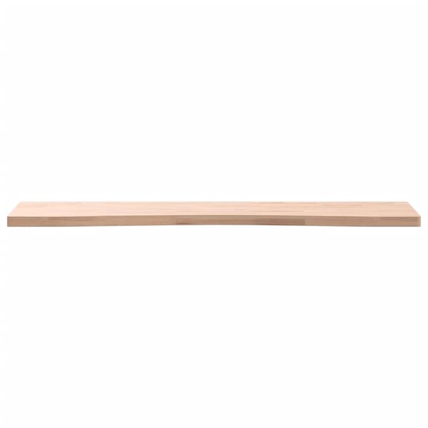 vidaXL Dessus de bureau 100x(45-50)x2,5 cm bois massif de hêtre